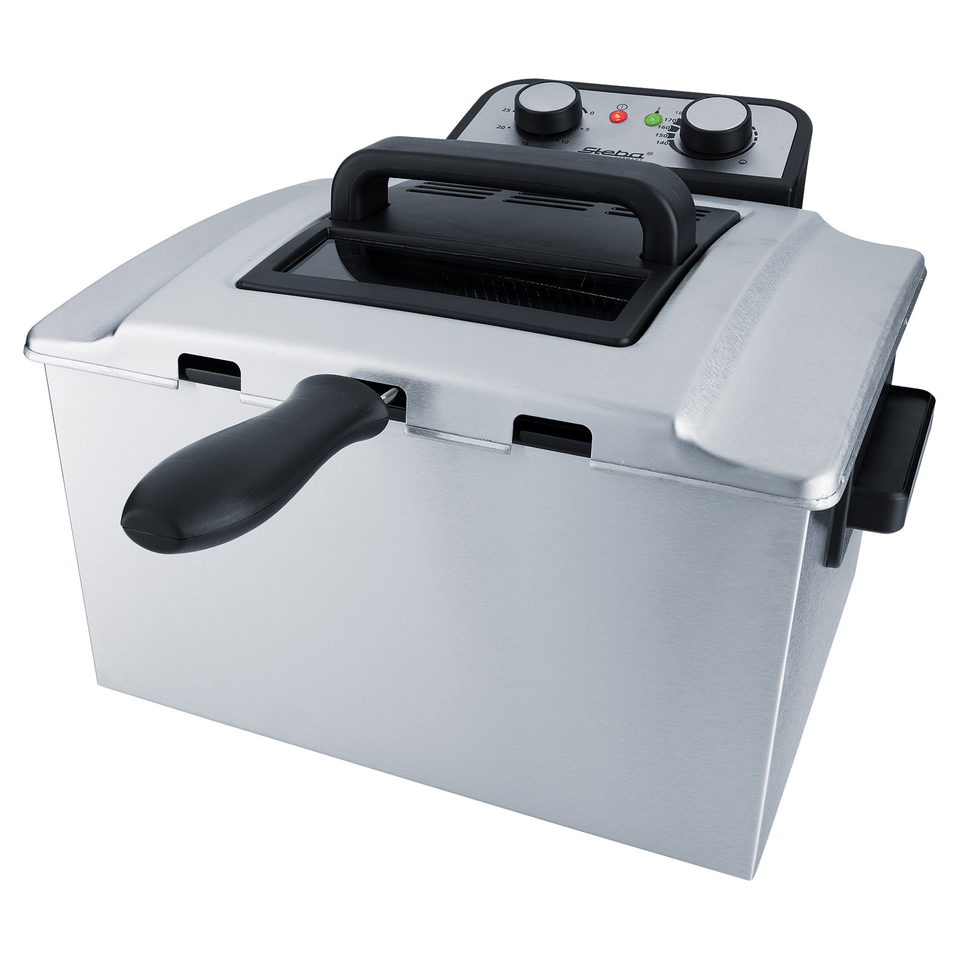 STEBA Edelstahlfritteuse - 5 Liter - 3000 Watt