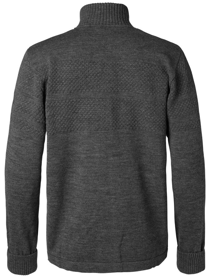 Mads Nørgaard - Copenhagen 100% Wool Klemens Zip cardigan Grå