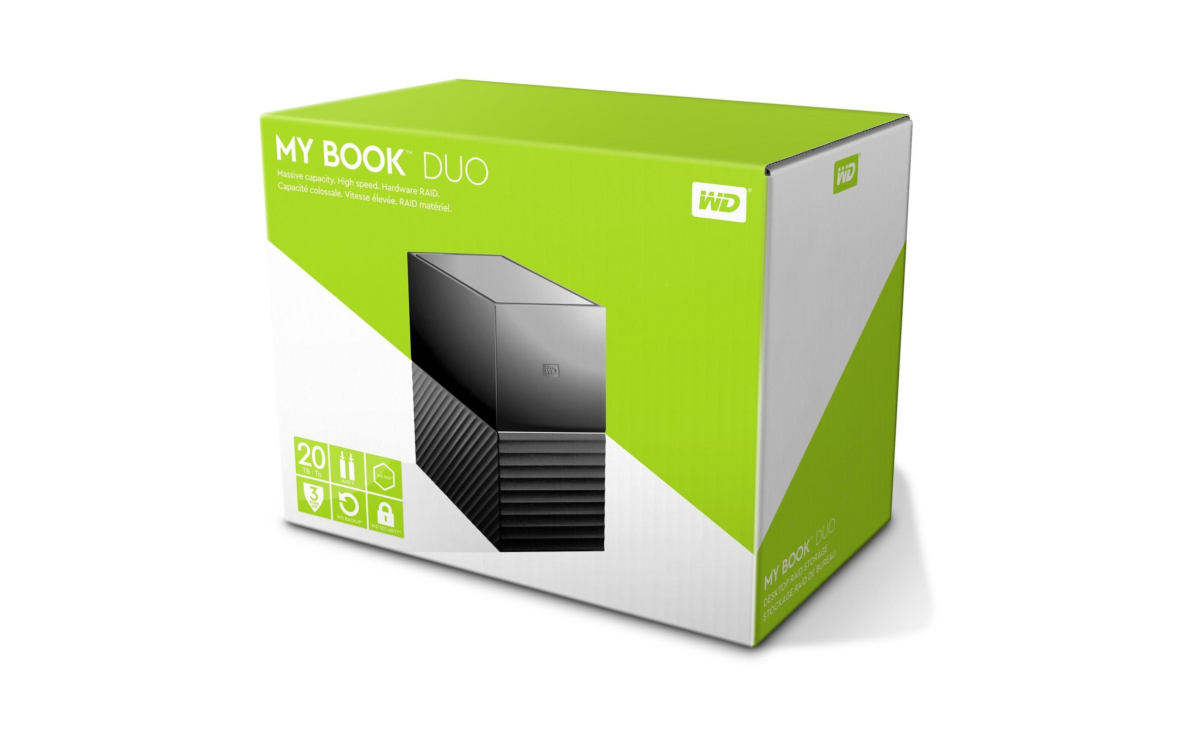 Western Digital externe HDD-Festplatte 3,5 Anschluss USB