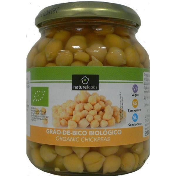 Naturefoods Grão de Bico Cozido Bio 350g