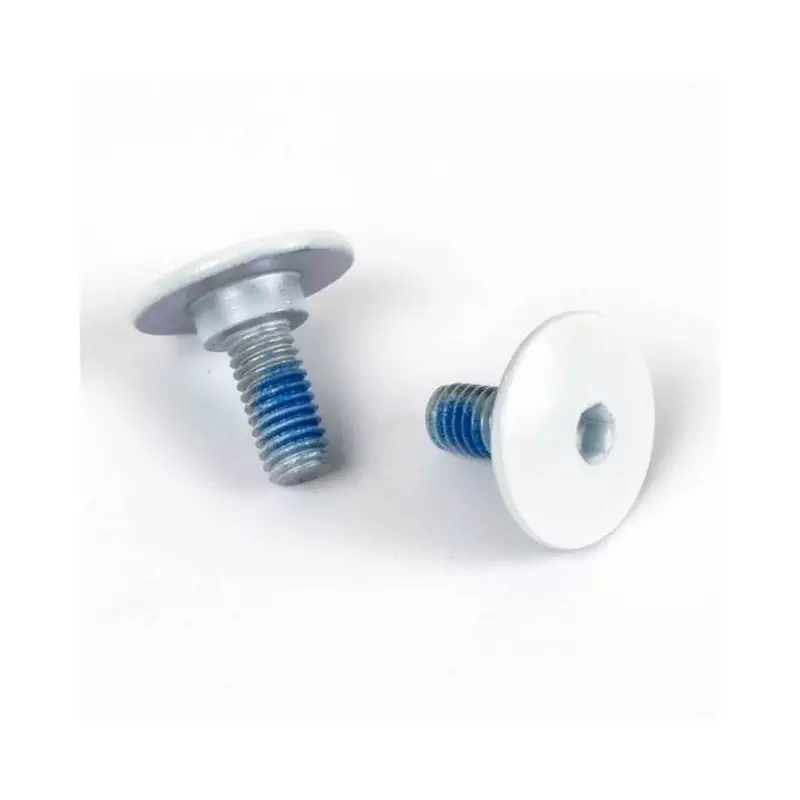 Visserie roller en ligne POWERSLIDE Cuff Screw Set fit Swell,Grave,Kaze, 2-Pack white