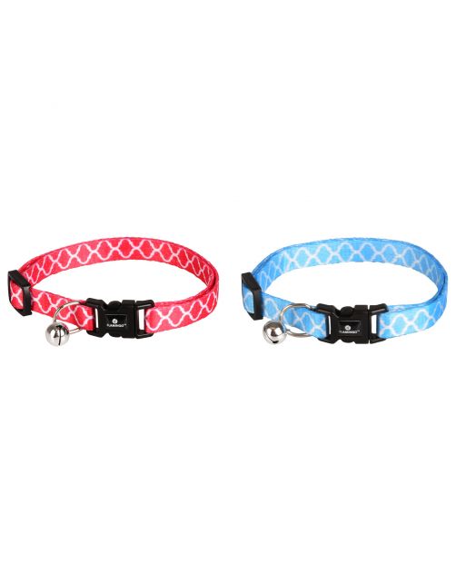 Flamingo Kattenhalsband Amsi - Kattenhalsband - 20-35 cm Assorti Multi-Color