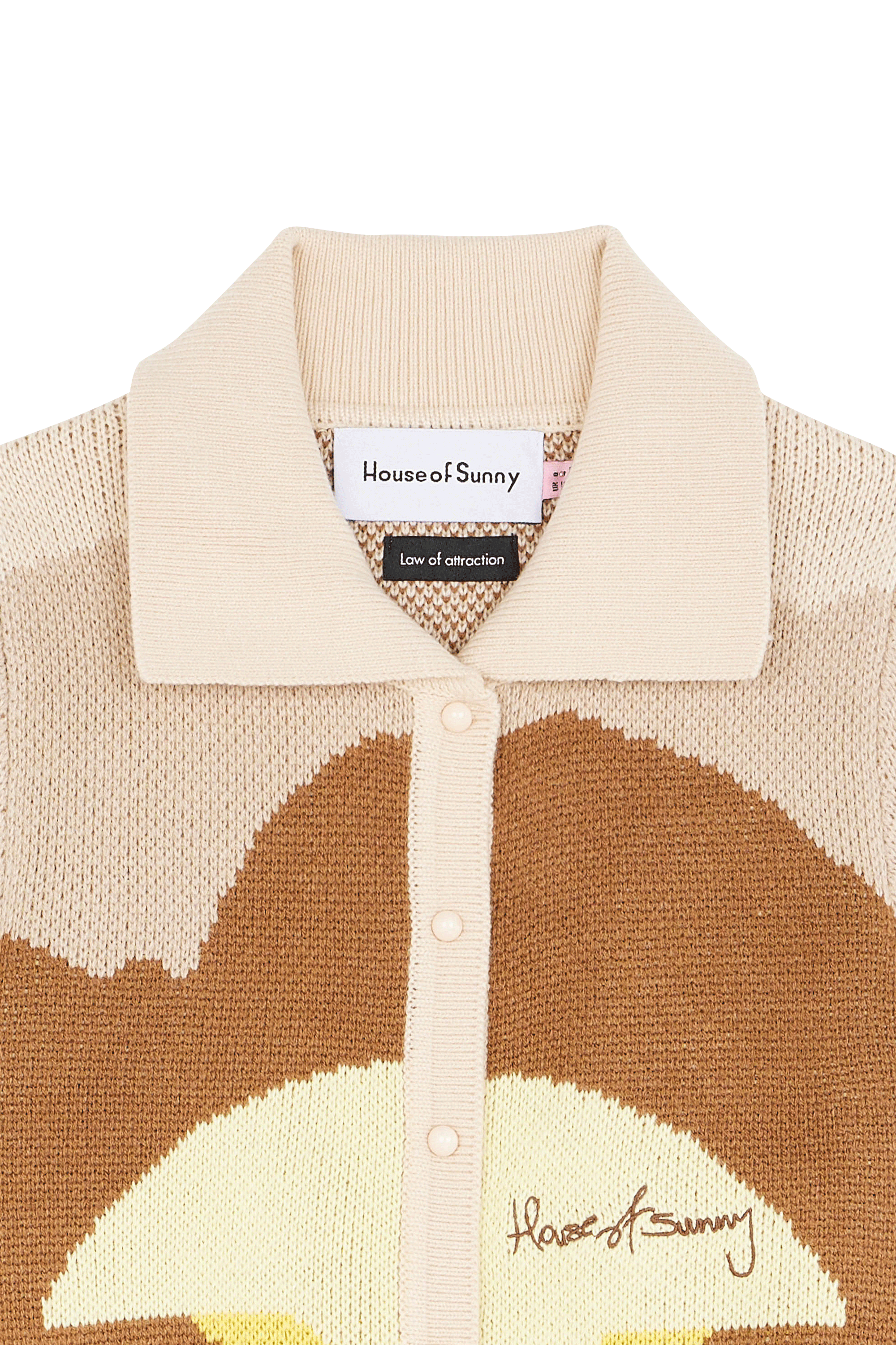 HOUSE OF SUNNY Gilet THE DUNES TRIPPER Multicolore