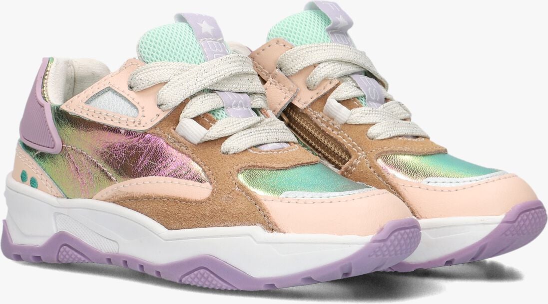 BUNNIESJR roze bunniesjr lage sneakers cody chunky