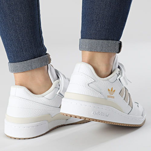 Baskets Femme Forum Low GY8555 Cloud White Wonder White Gum 4