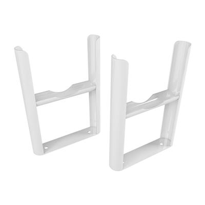 Eastbrook Rivassa voetsteuntjes voor 4 koloms radiator wit glans