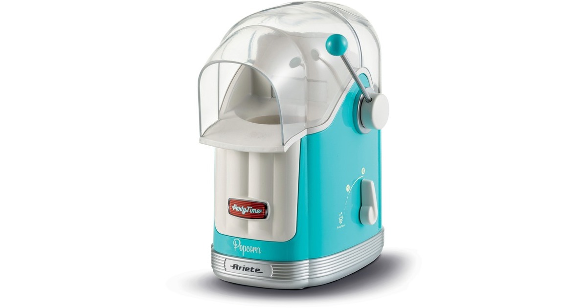 ArieteParty Time Pop Corn maker 2958/01 popcornmaker  (Lichtblauw)