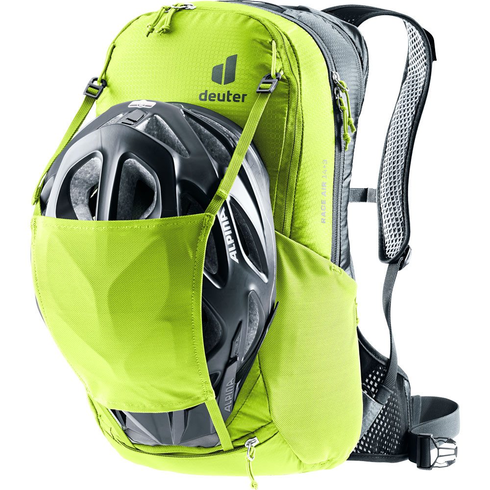 deuter Race Air 14l+3 Bike Rucksack Damen citrus graphite