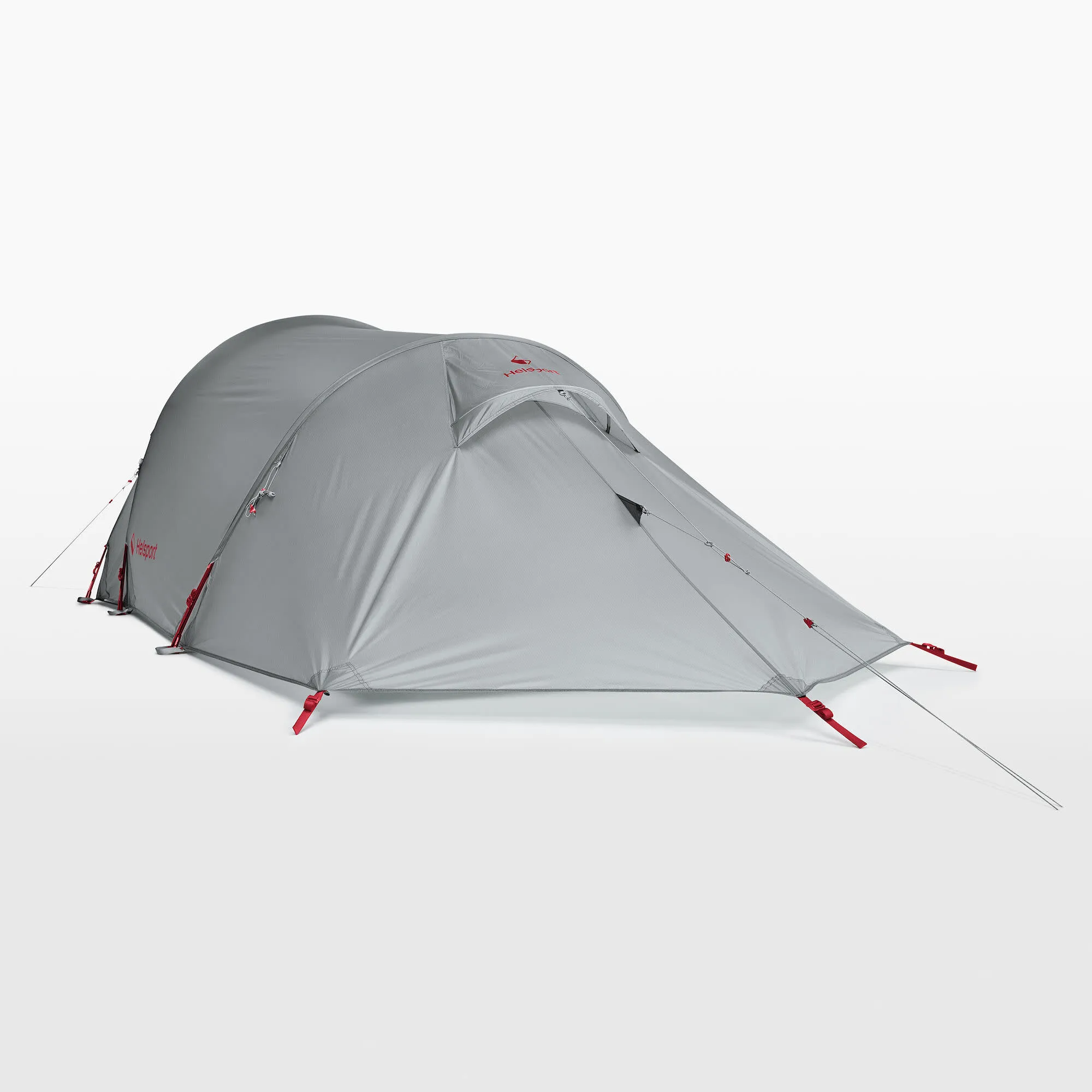 Helsport Explorer Lofoten Pro 3 Tent Stone Grey/Ruby Red