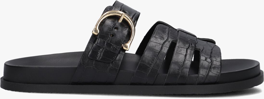 zwarte notre-v slippers 227105
