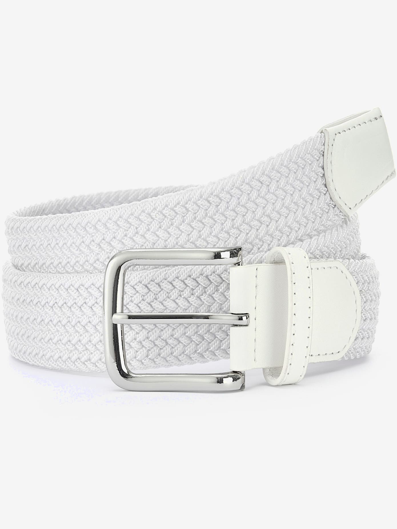 Ceinture hanches ceinture tressée sportive en textile agréable avec application synthétique