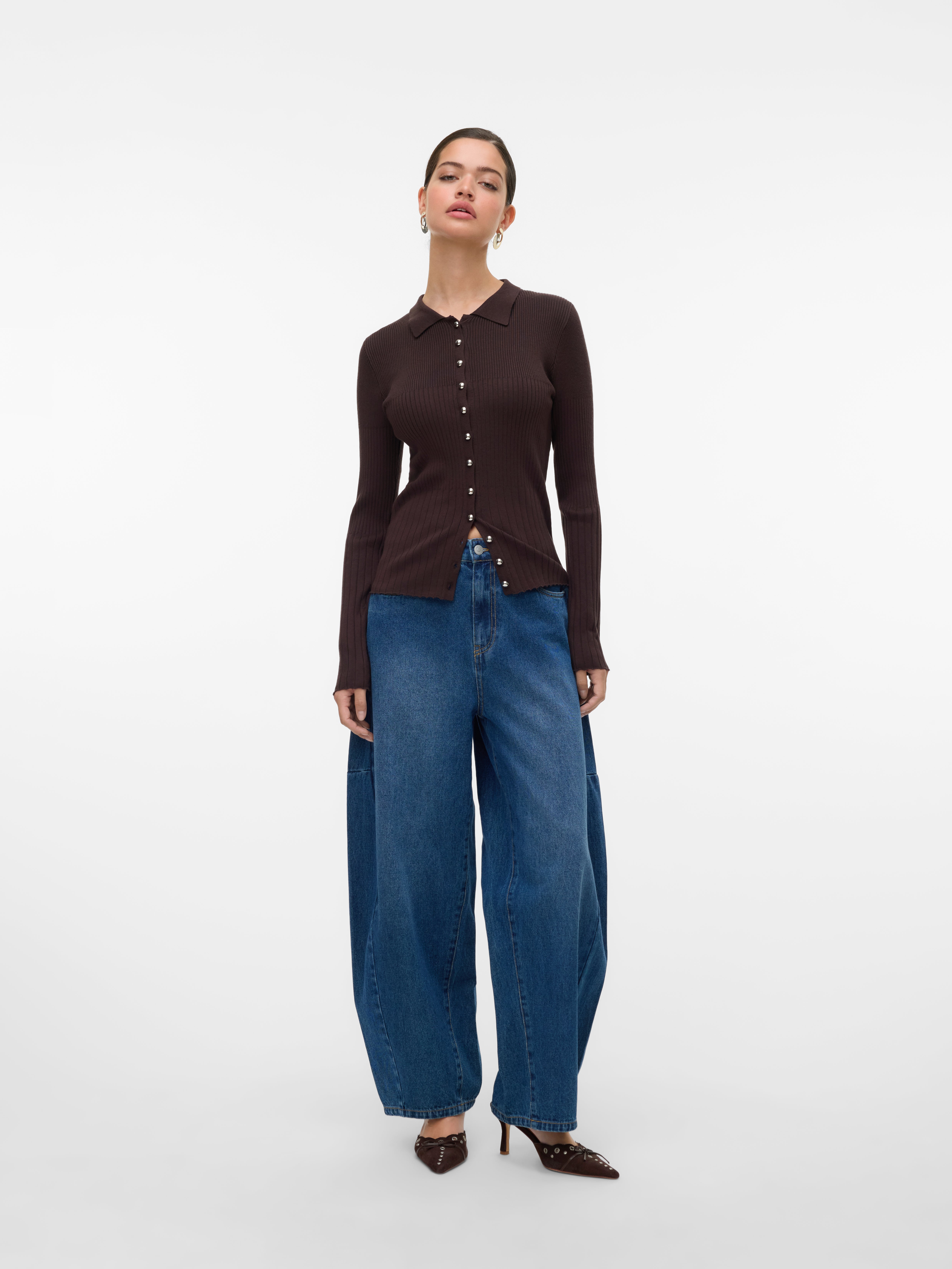 VMKAITLIN High rise Barrel fit Jeans