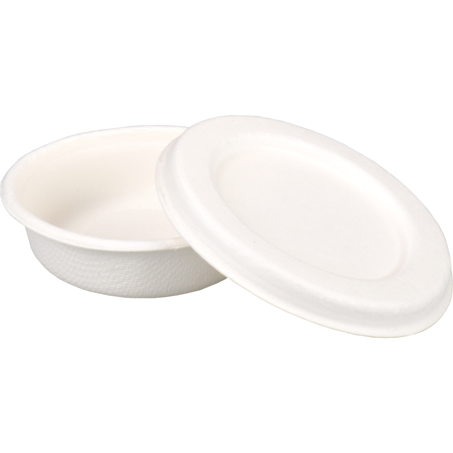Depa Schaal, sausbakje, bagasse (suikerrietpulp), 30ml, wit