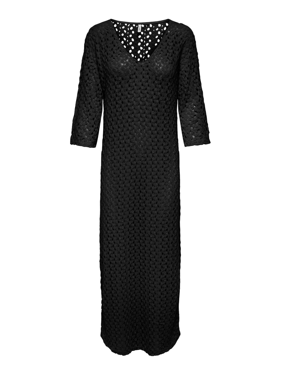 ONLLION Langes Kleid Black