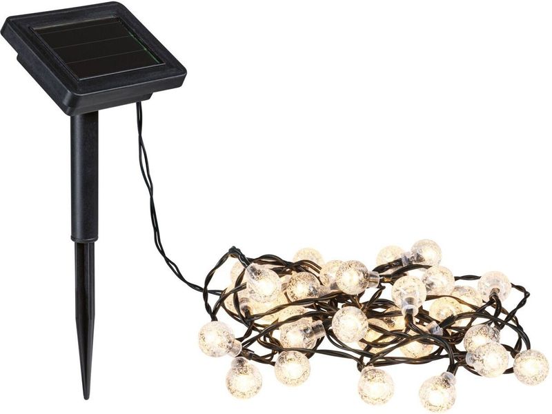 Buitenverlichting - Solar Guirlande - Warm Wit - IP44 Bescherming