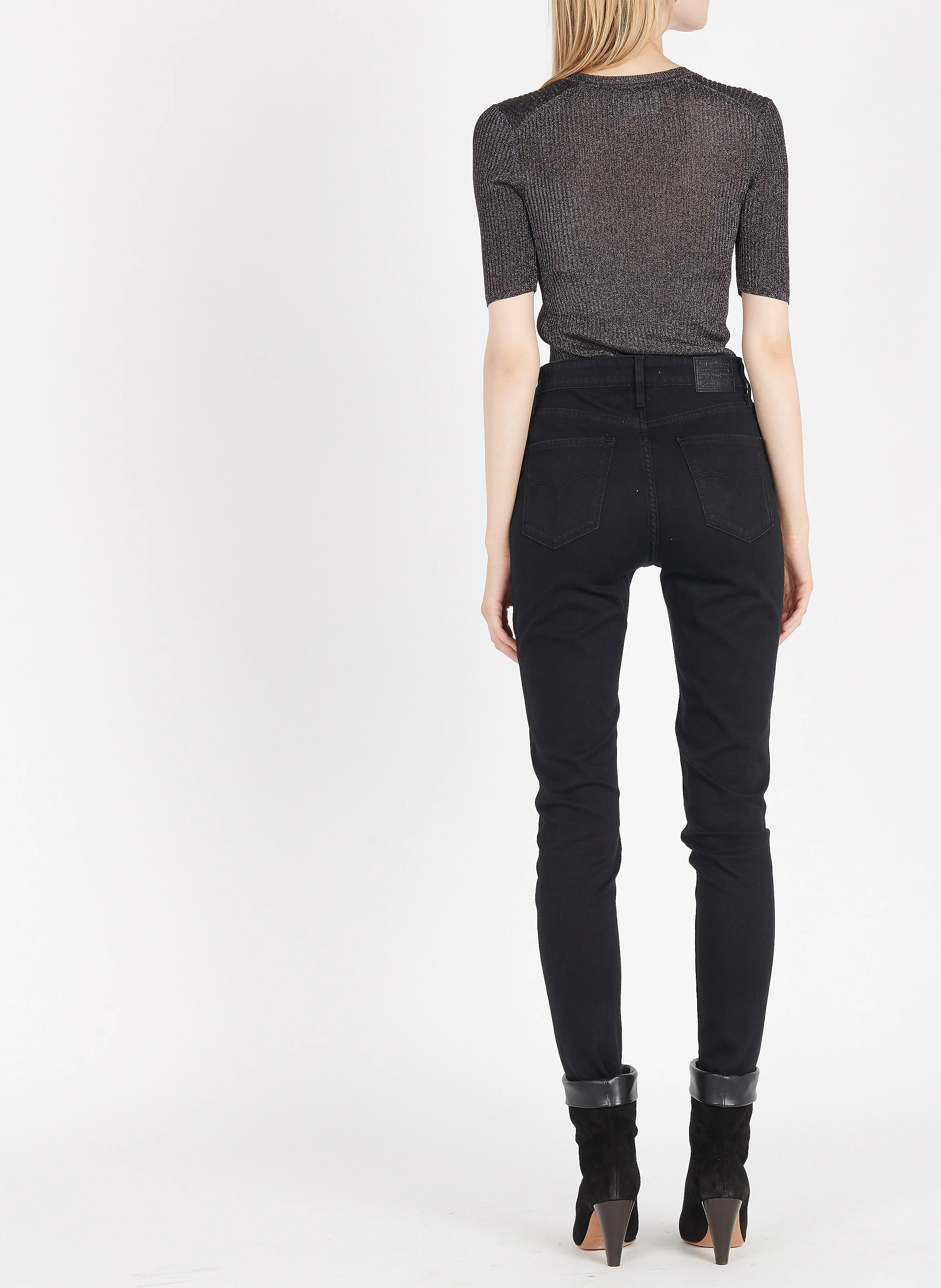 721 HIGH RISE SKINNY - Jean 721 Skinny Taille haute | Noir