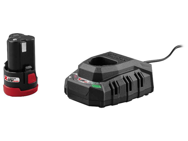 Accu-schuurmachineset 12 V met accu en lader