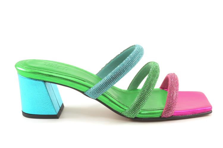 Toral TL-Mila fuchsia/verde/azul