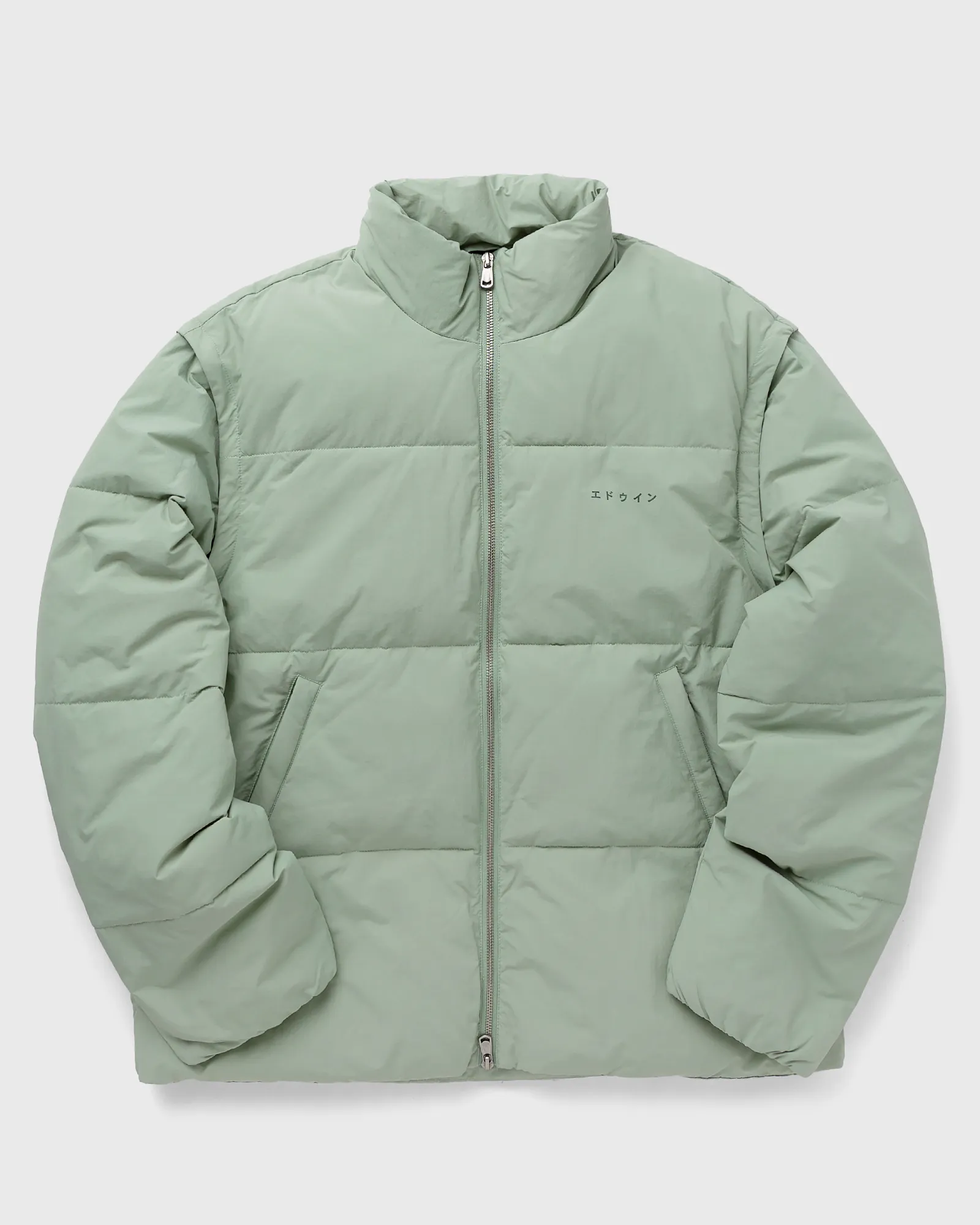 Edwin Detachable Sleeves Puffer