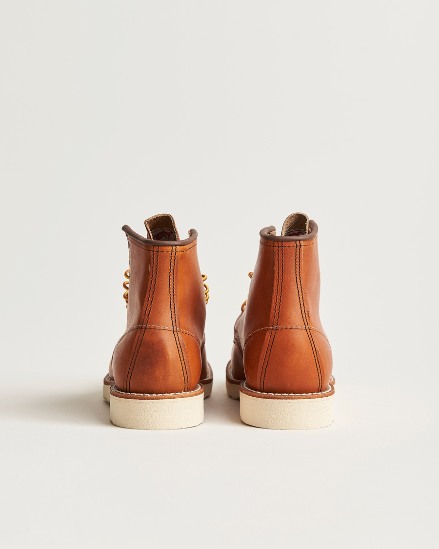 Red Wing Shoes Moc Toe Boot Oro Legacy Leather
