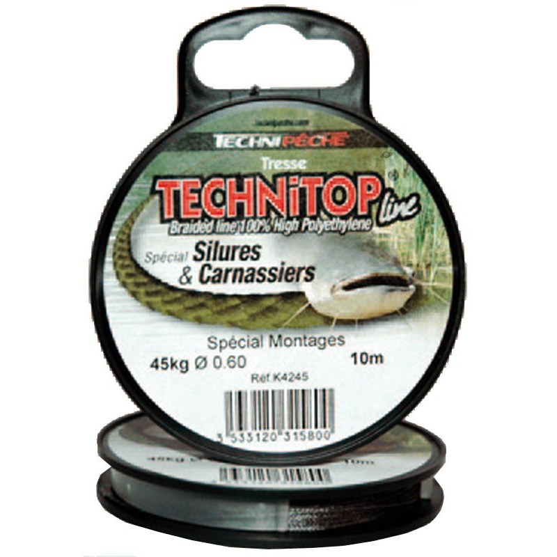 Tresse A Bas De Ligne Technipêche Technitop Special Montages