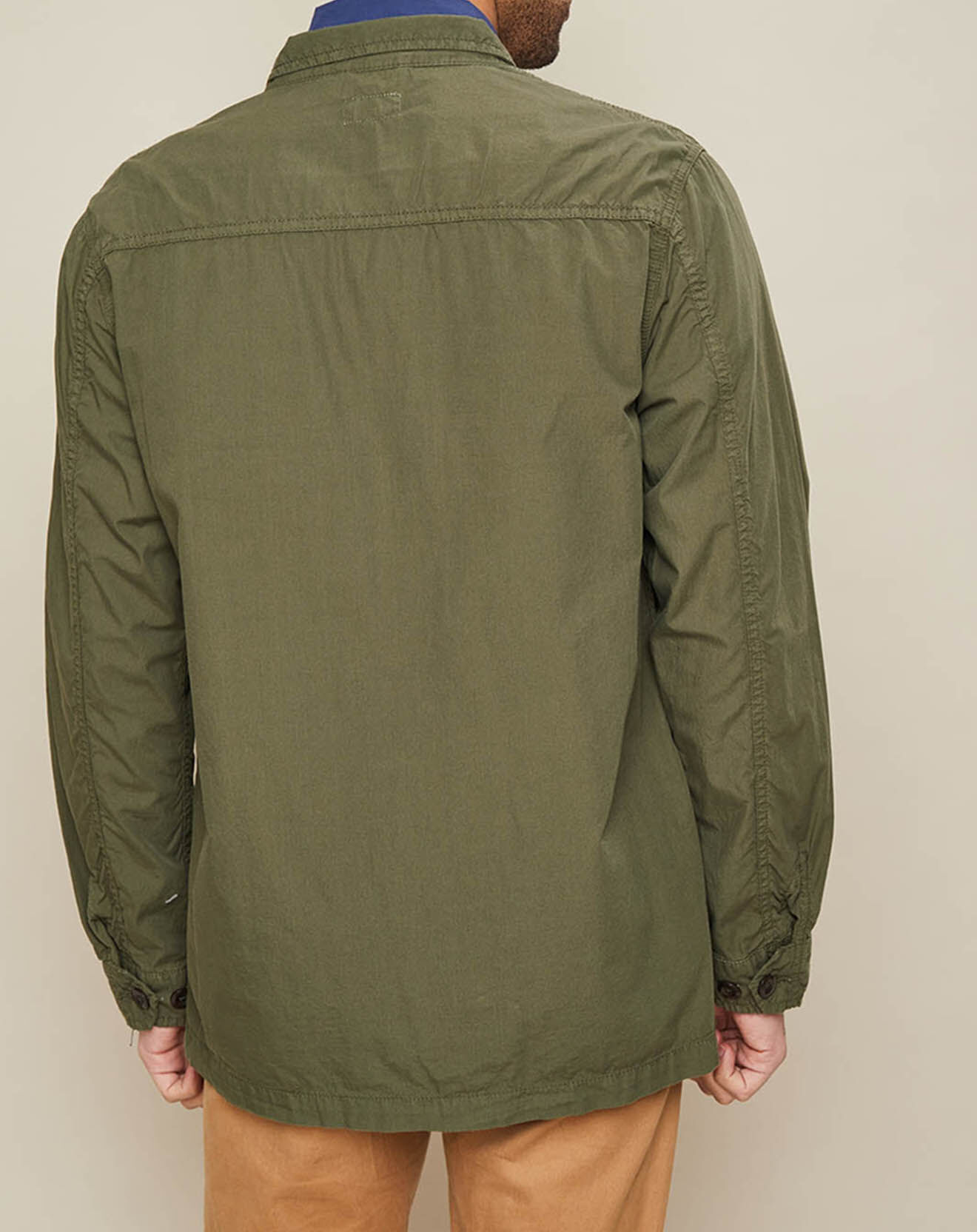 Hartford Veste Jamwood saharienne kaki