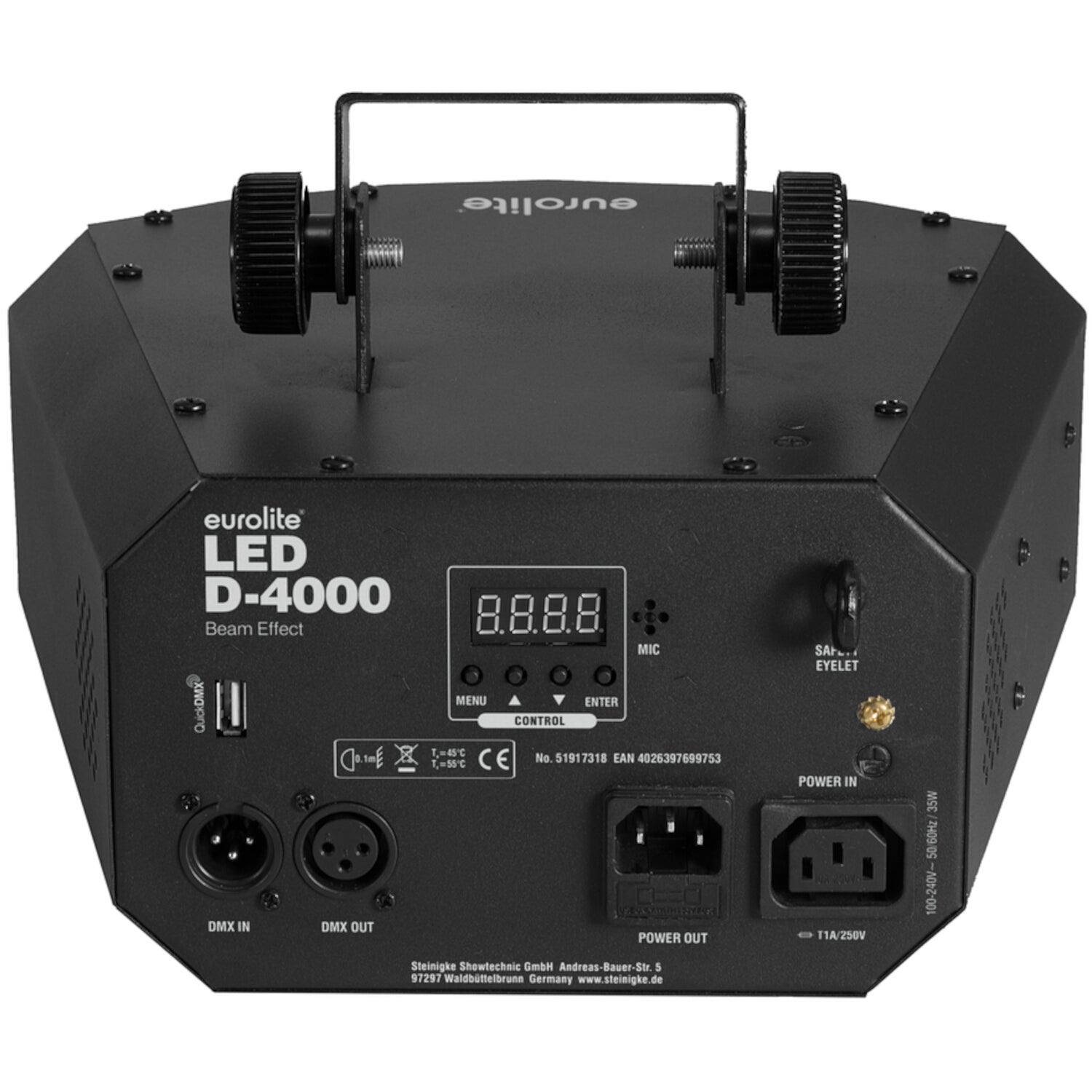Eurolite LED D-4000 Derby Beam Effect