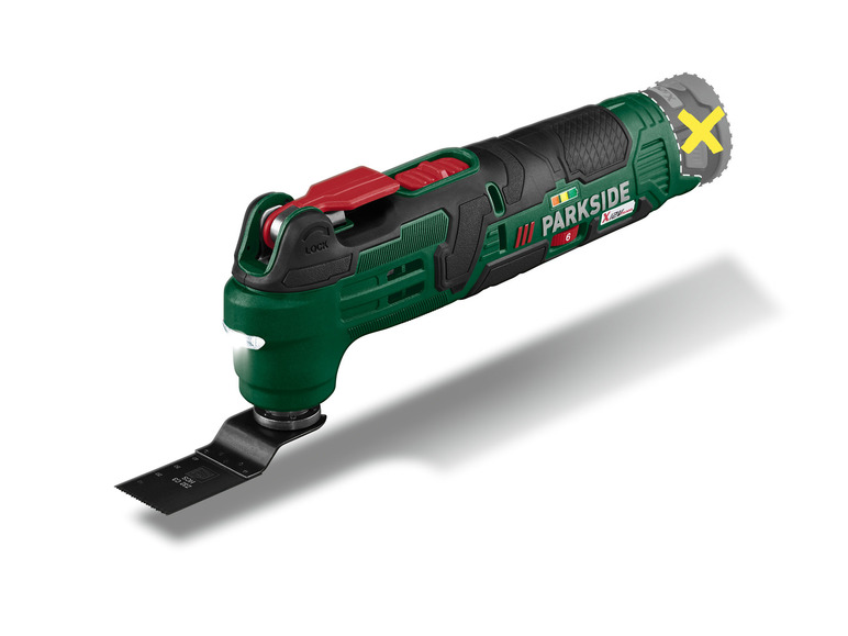 Accu-multitool 12 V zonder accu en lader