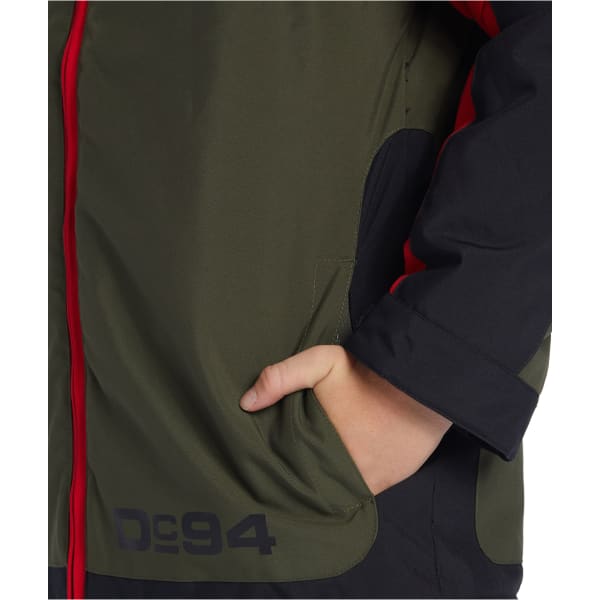 Veste de ski DC SHOES DEFIANT YOUTH JKT BARBADOS CHERRY