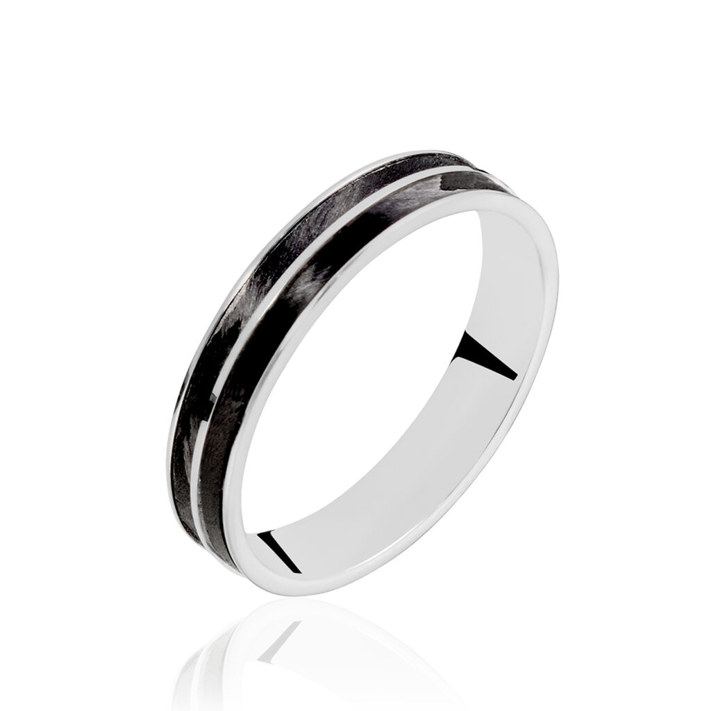 Alliance Ikhlas Ruban Plat Argent Blanc