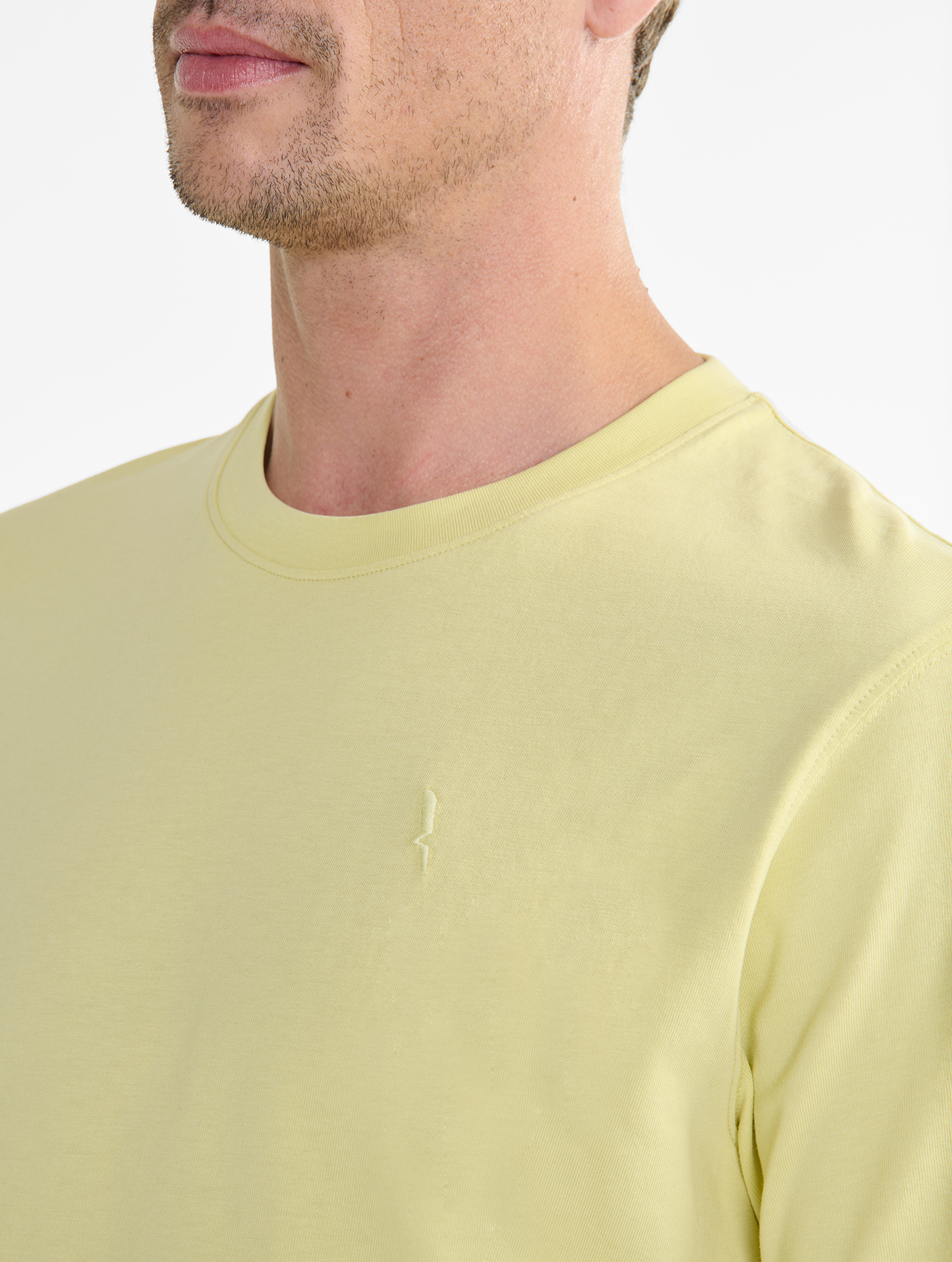 T-shirt col rond MISTY YELLOW