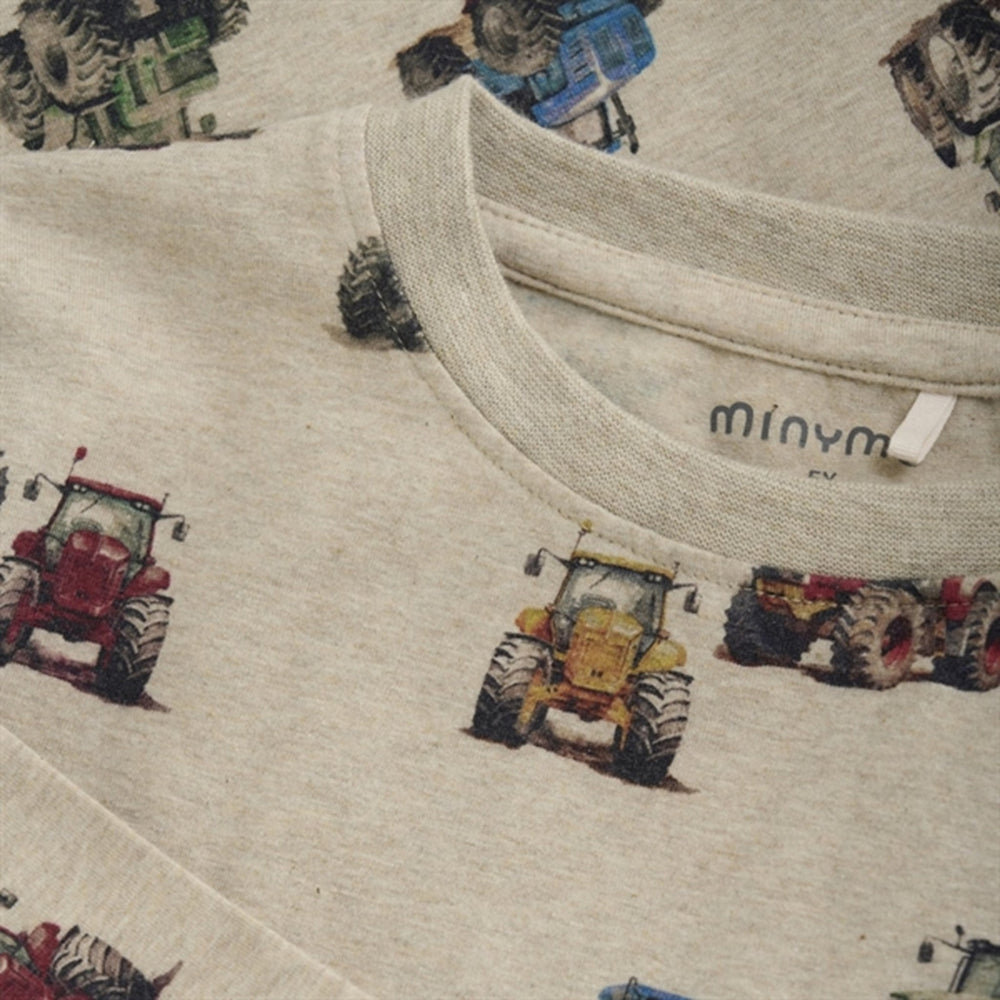 Køb Minymo Beige Melange Bluse NOOS