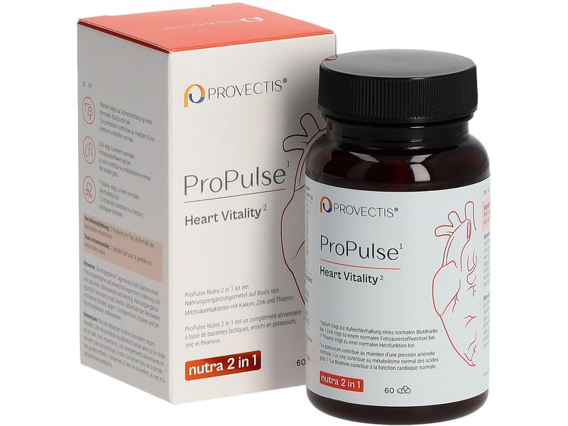 Provectis Kapsel ProPulse Nutra 2 in 1 60 Stück Kombipräparat für Durchblutung und Vitalität