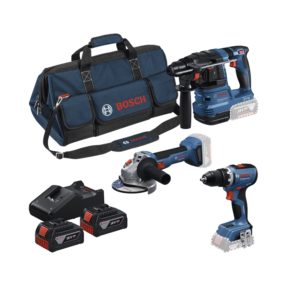Bosch 7 Tool Kit GSR+GWS+GBH+GSA+GST+GDS+GEX