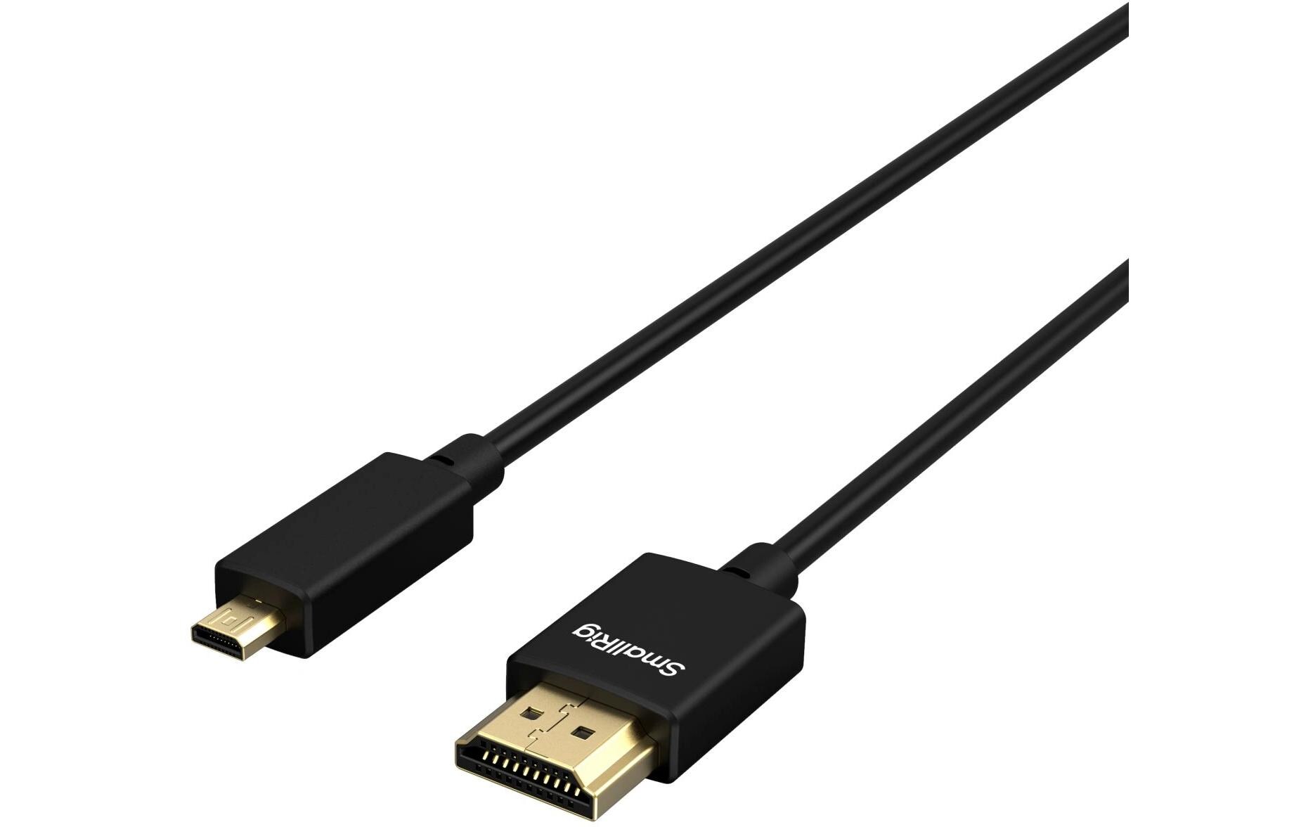 Ultradünnes 4K-HDMI-Datenkabel (D auf A) (100 cm)Hochwertiges HDMI-Kabel (Micro HDMI auf Full HDMI)