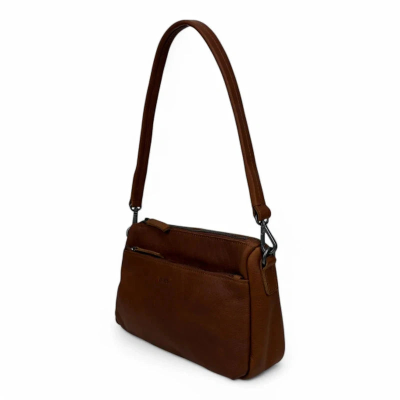 DSTRCT Preston Park Crossbody Bag Cognac