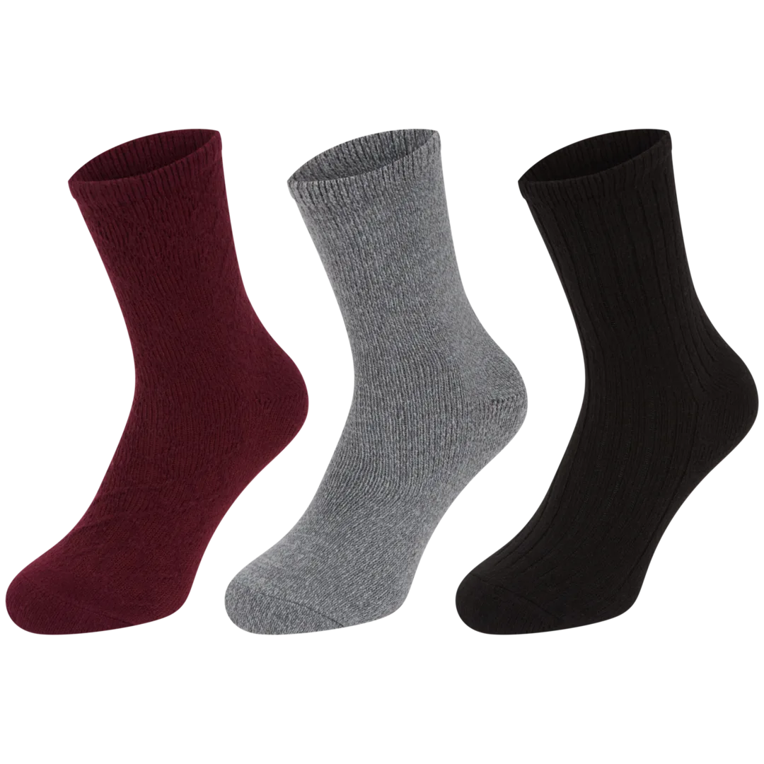 Lounge-sokken Maten 35 - 42 | 3 paar | diverse kleuren