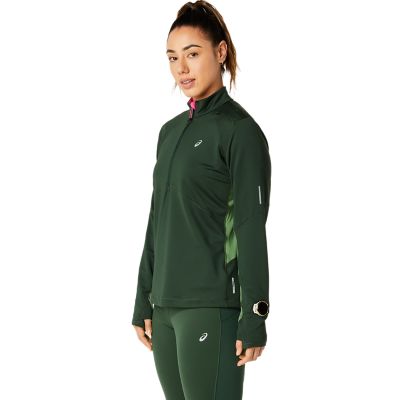ASICSWinter Run 1/2 Zip Midlayer - grün