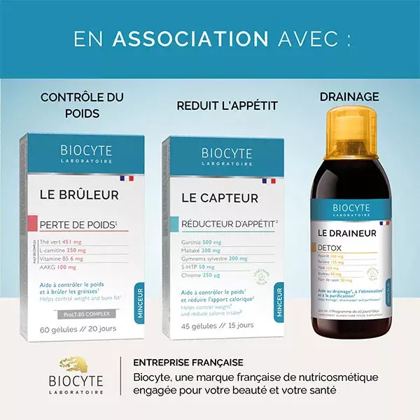 Biocyte Flat Stomach Slimming Double Action Probiotics 5 cepas 30 cápsulas
