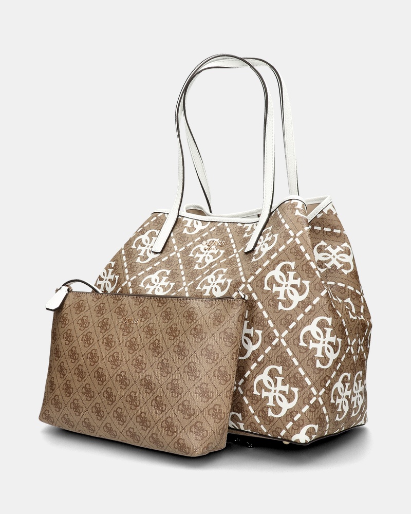 Guess Vikky Large Tote Schoudertas  - beige