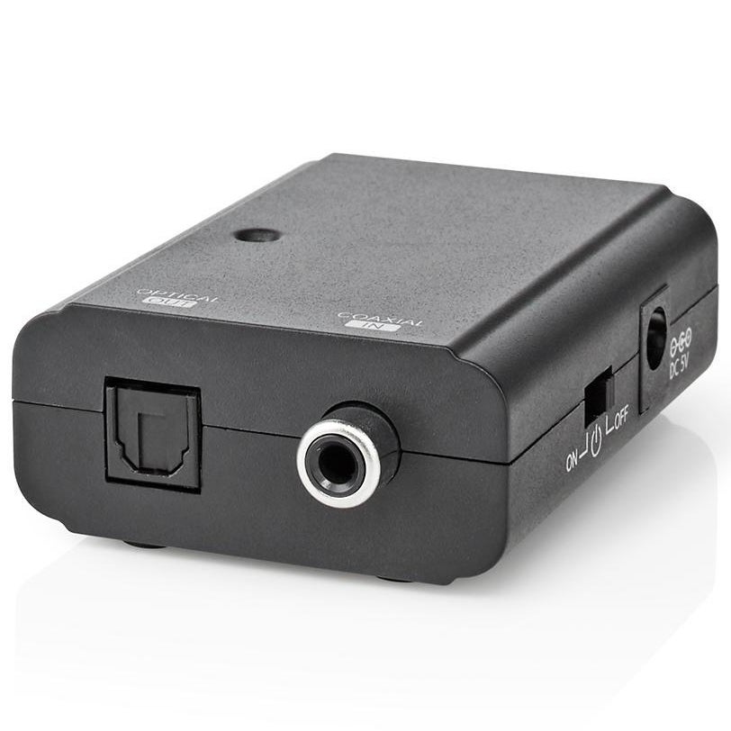 Nedis ACON2505BK audio converter Coax naar Toslink