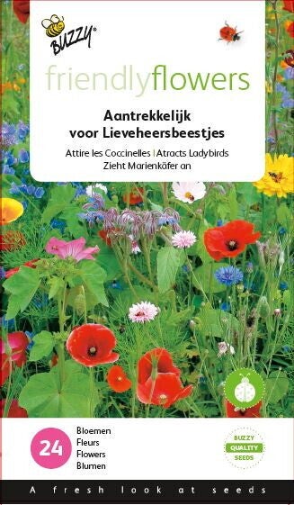 BUZZY Flower mix Lieveheersbeestje voor 15 m²