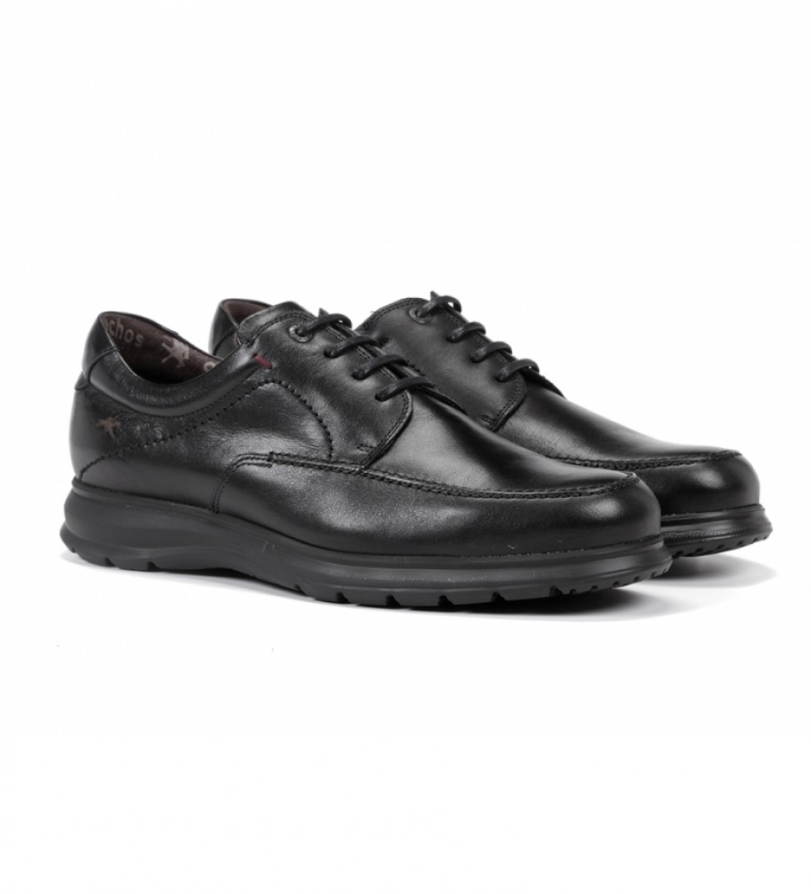 Sapatos Fluchos F0602_soft_brnu preto bristol macio