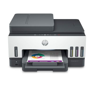 HP Smart Tank 7605 All-in-One - imprimante multifonction jet d'encre couleur A4 - Wifi, Bluetooth, USB
