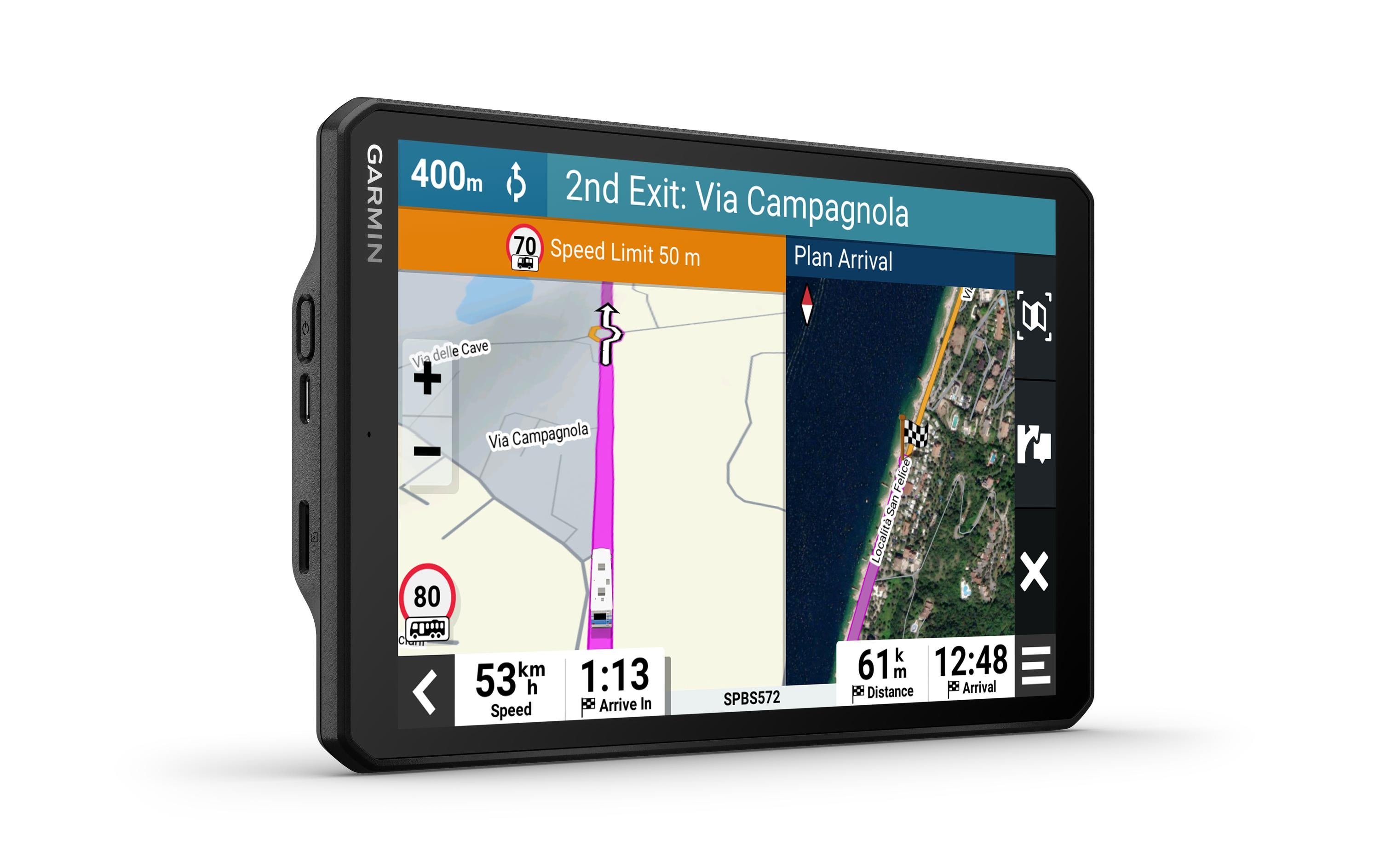 Navigationsgerät Camper 895 MT-S<br>Camper-Navi mit 8-Zoll-Display