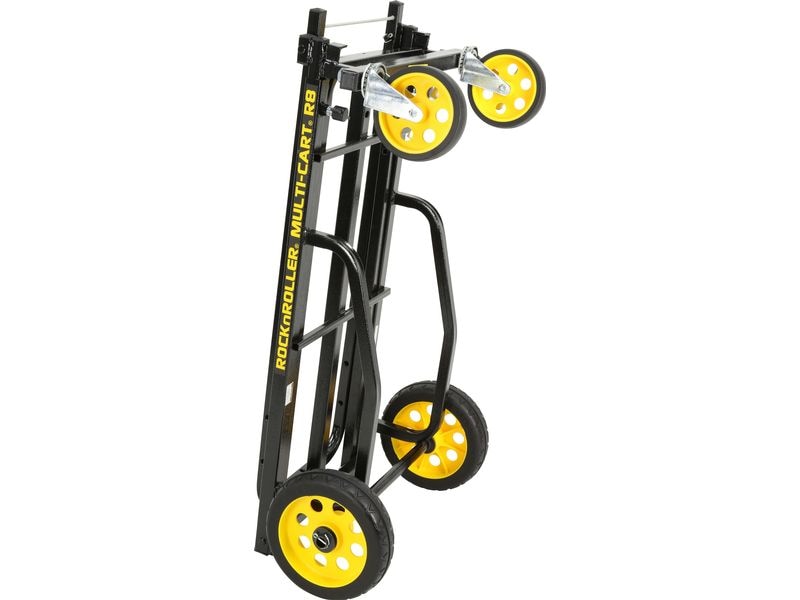RockNRoller Multifunktionswagen R8RT Tragkraft 226 kg Faltbarer 8-in-1-Multifunktionswagen
