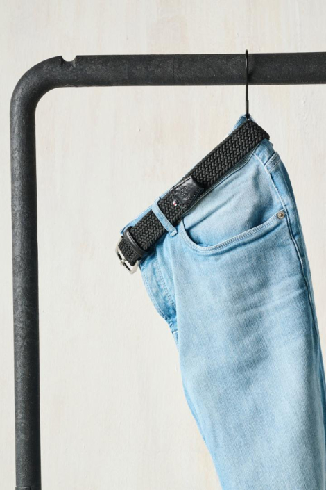 La Boucle zwarte heren riem