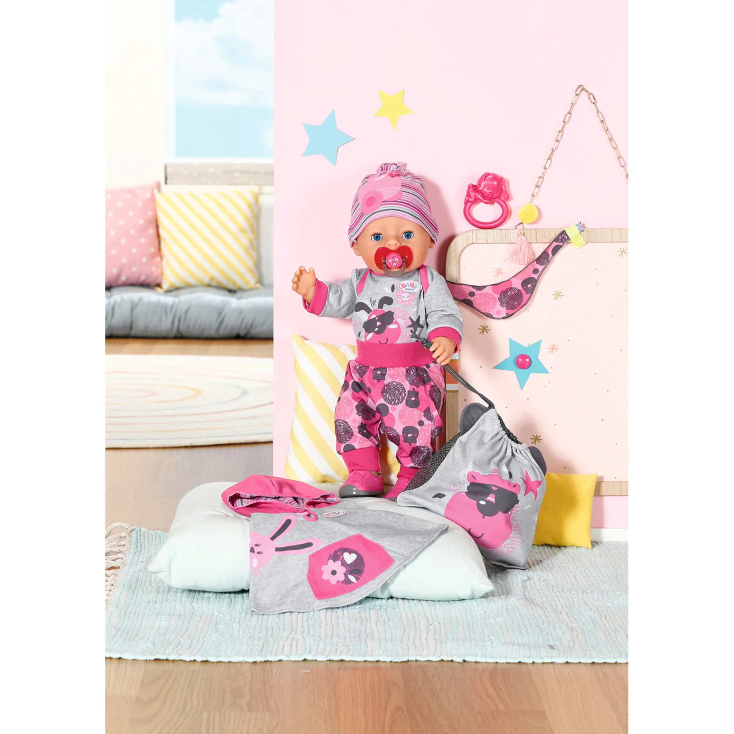 Zapf Creation - BABY BORN Puppen Outfit Erstausstattung 43cm