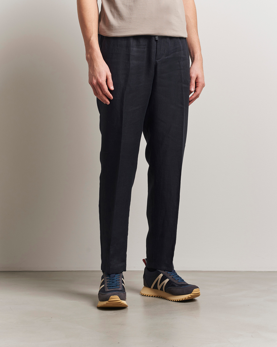 Moncler Drawstring Trousers Navy