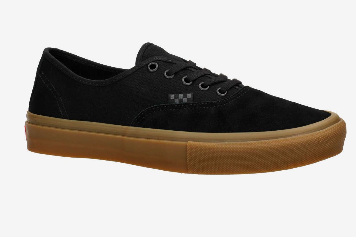 Vans Skate Authentic Schuh (black black gum)